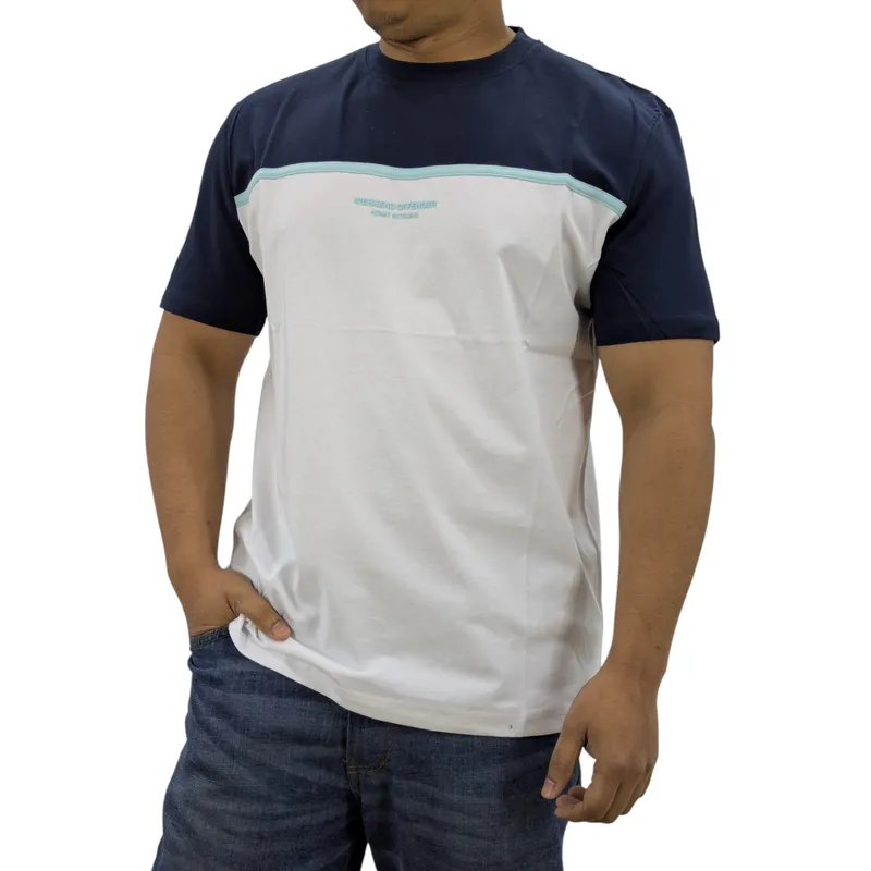 weekend offender studio 54 mens t shirt navy and white0