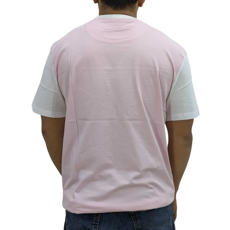 weekend offender studio 54 mens t shirt white and aquawash1