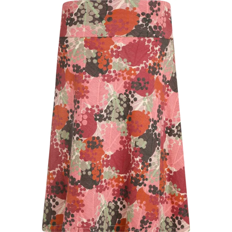 weird fish womens skirt malmo organic jersey dusty rose bottom5