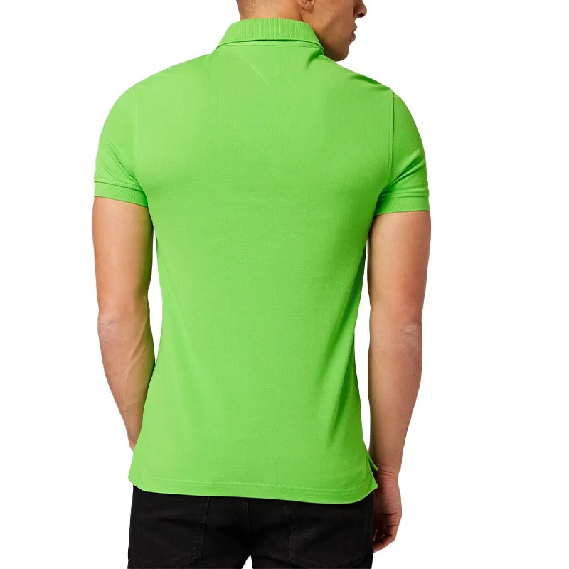 Mens lime green polo shirt best sale