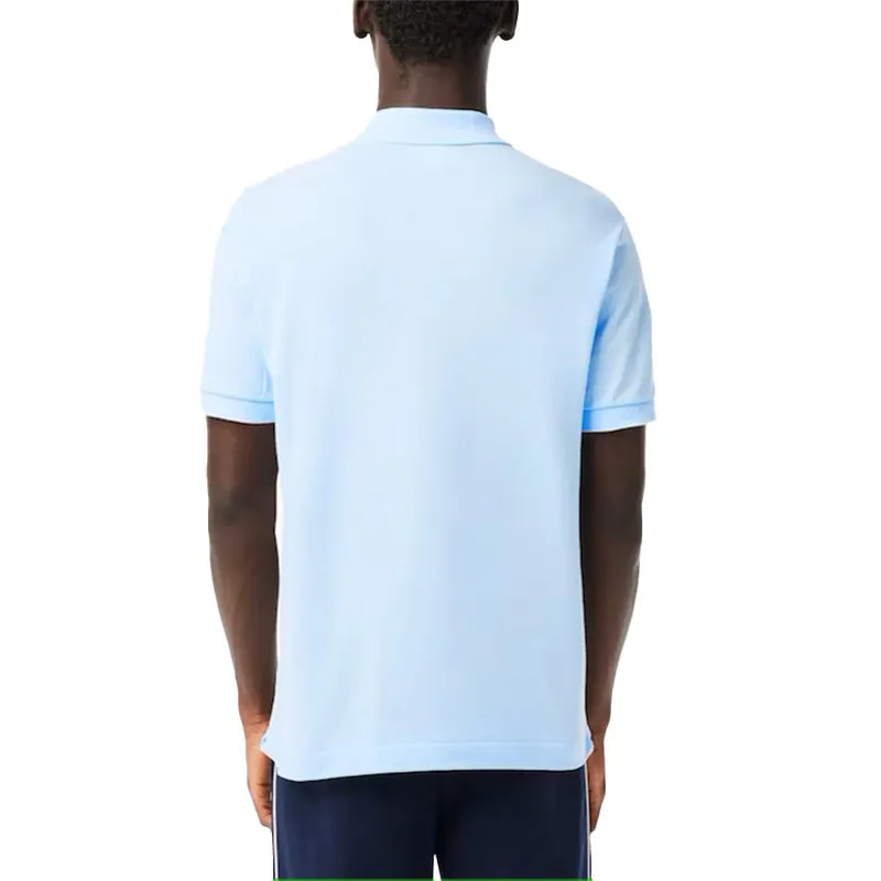 lacoste l1212 mens polo shirts light blue0