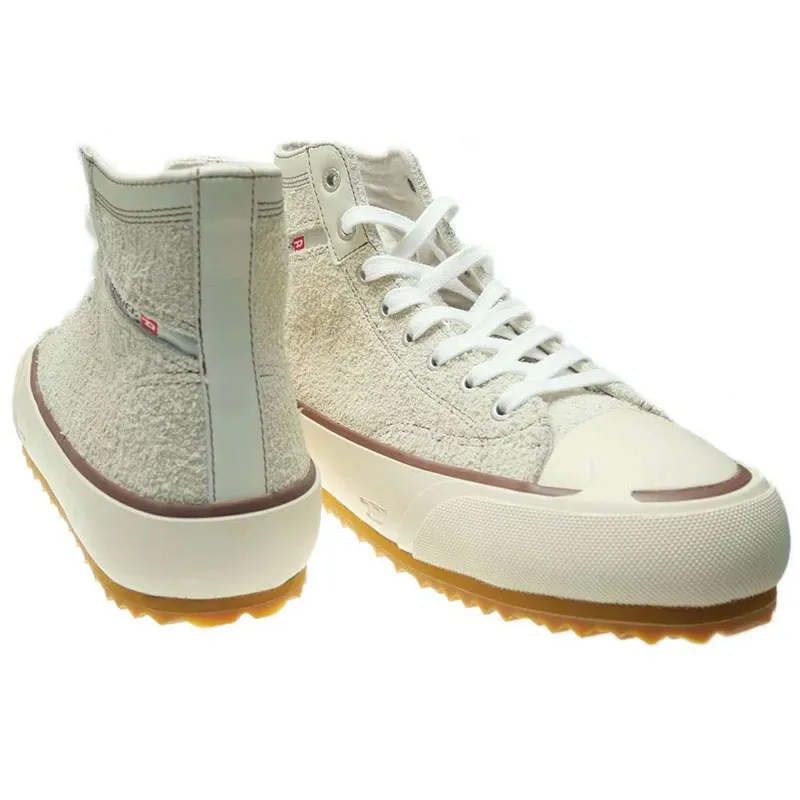 diesel s-principia-mid-x mens canvas shoes hi top sued leather off white0