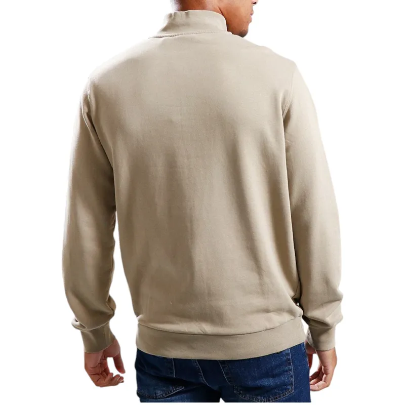 lyle & scott ml2022v mens loopback sweatshirt half zip top0