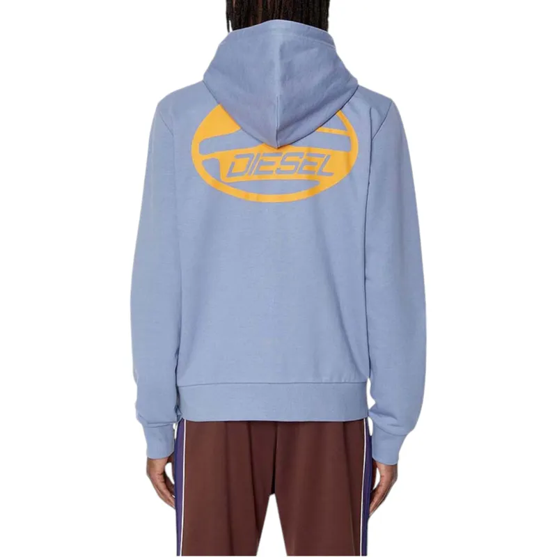 diesel s-ginn-hood 0hayt mens hoodies zip up regular fit0