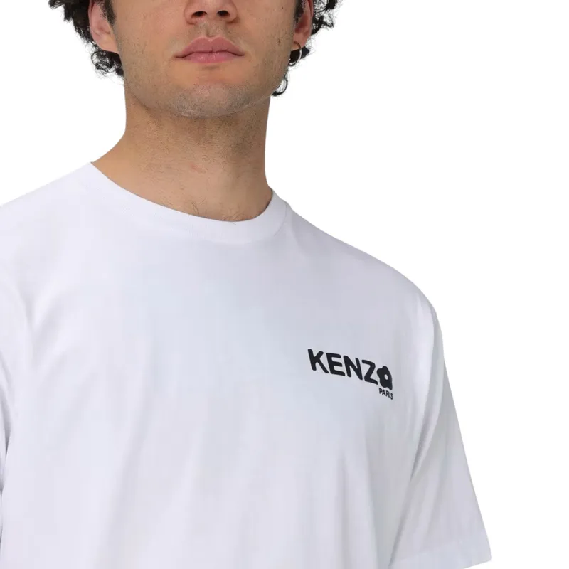 kenzo boke flower 2.0 mens t shirts casual cotton tops white0