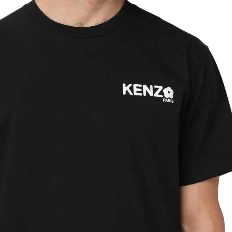 kenzo boke flower 2.0 mens t shirts casual cotton tops black0