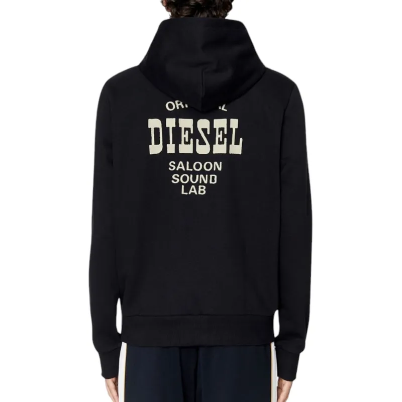 diesel s-ginn-k28 0hayt mens hoodie oversized black0