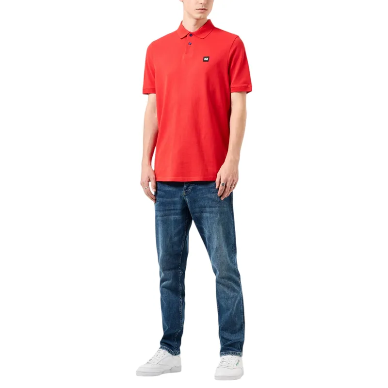 weekend offender mens polo shirts caneiros short sleeve red0