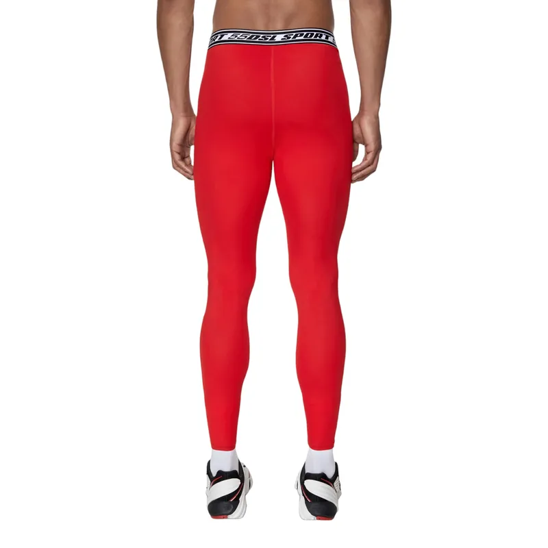 diesel amsb-defansel mens tights quick dry pantyhose pants red0