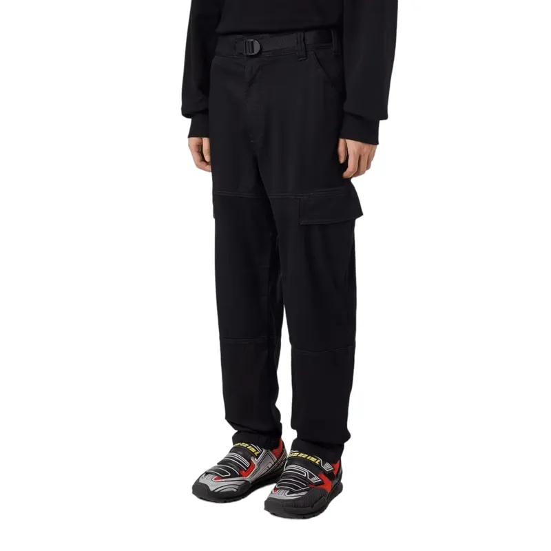diesel d-krooley 069zg mens cargo trousers tapered cotton pants0
