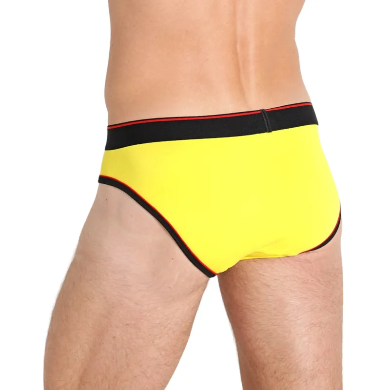 diesel umbr-andre 0jmam mens briefs 1x pack underwear yellow0