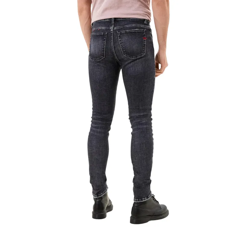 diesel1983 09d88 mens denim jeans skinny leg high waist pants0