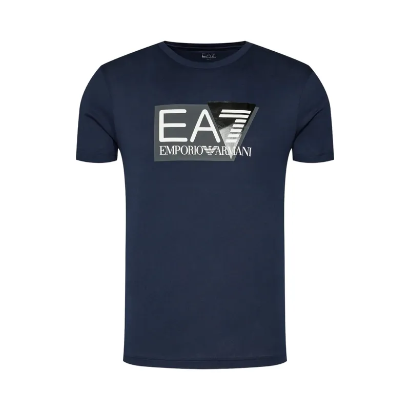 armani ea7 3dpt81 mens t shirt casual cotton top navy0