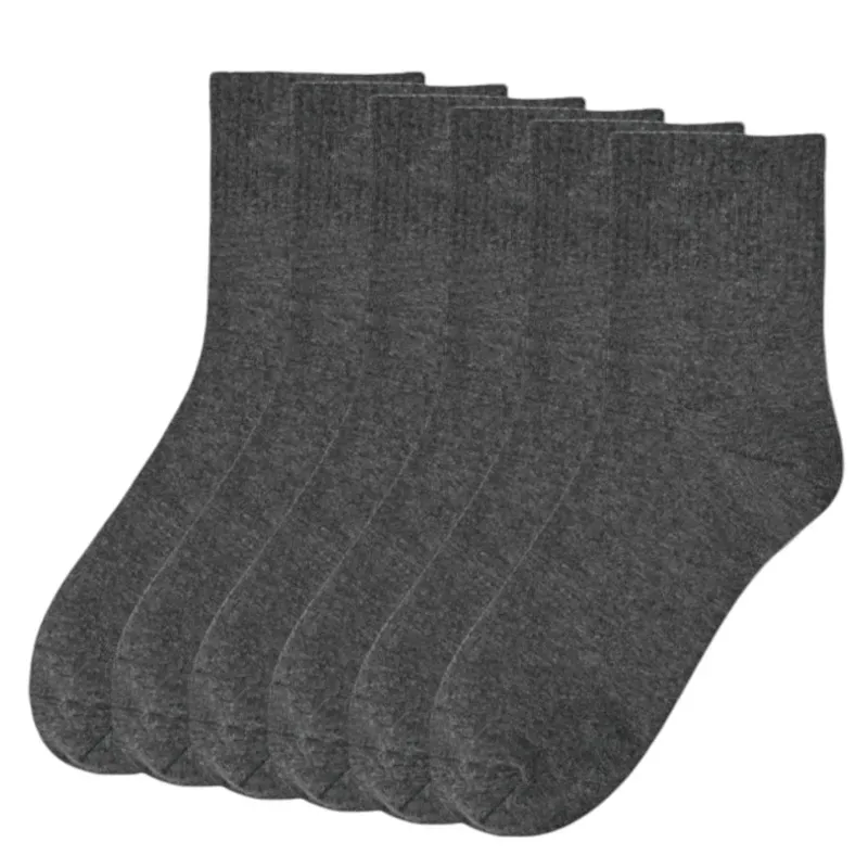mens ankle socks 24 pack stretch cotton low cut sports socks dark grey0
