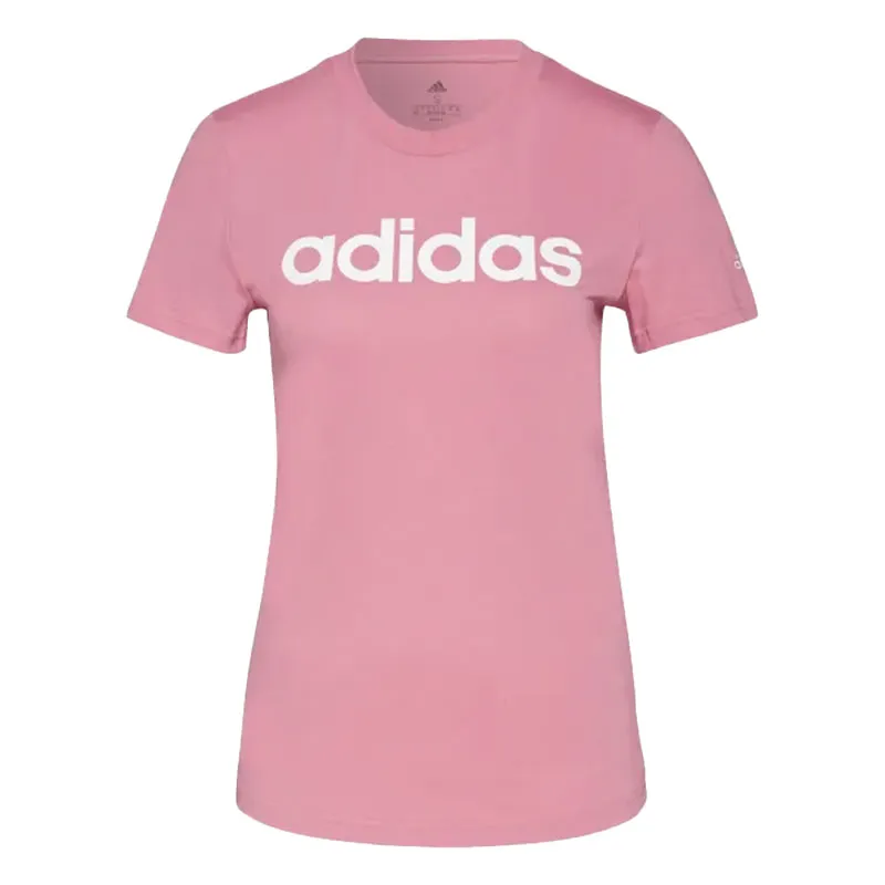 adidas h07831 women t shirts slim fit crew neck casual sports tee0