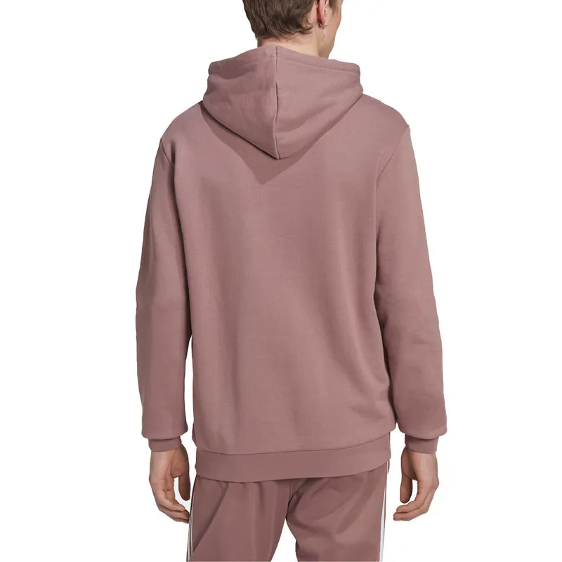 adidas mens hoodies trefoil fleece hoody sweatshirts sweats tops0