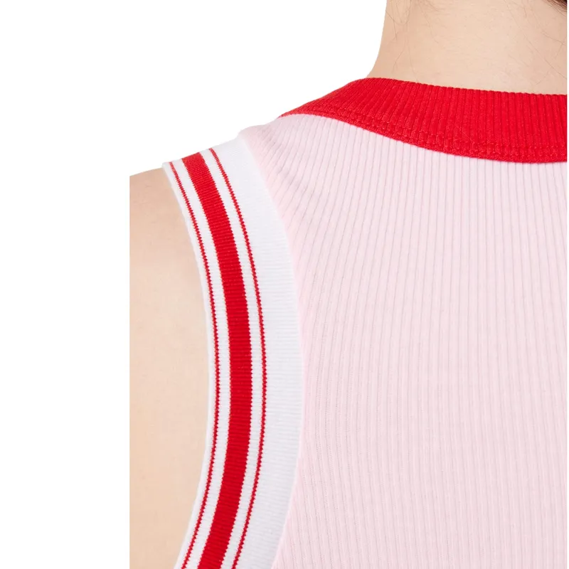 diesel womens bodysuit ufby-elinas sleeveless stretchable pink0