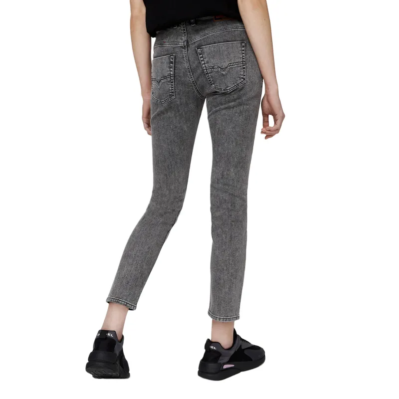 diesel d krailey womens denim jogg jeans sweat slim fit grey0