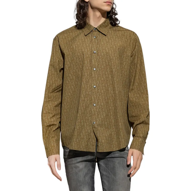 diesel s-umbe-mon mens shirts long sleeve0