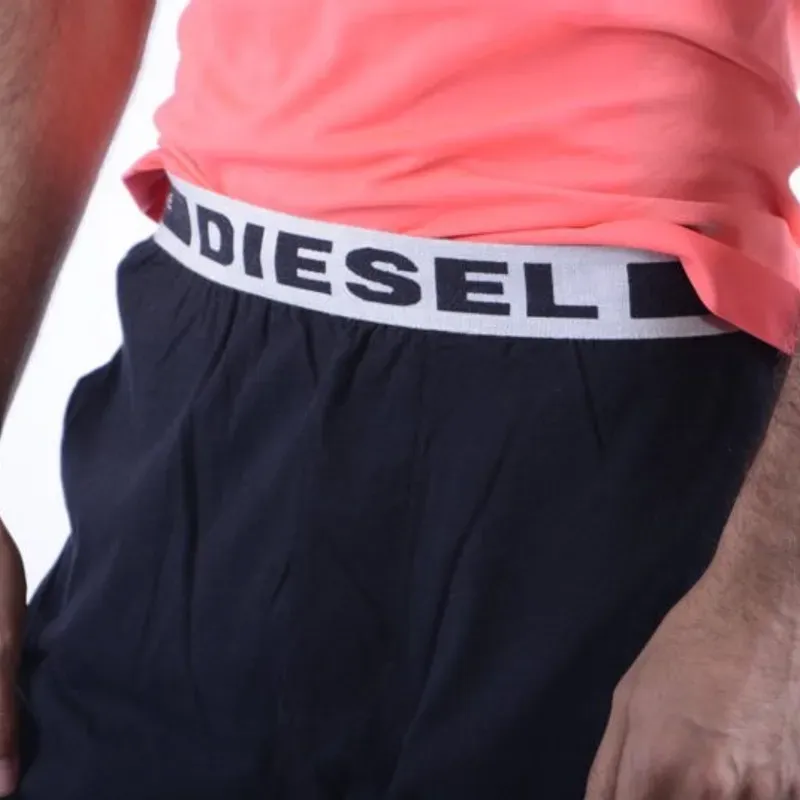 diesel umlb julio mens jogging bottom jogger jersey sweatpants black0