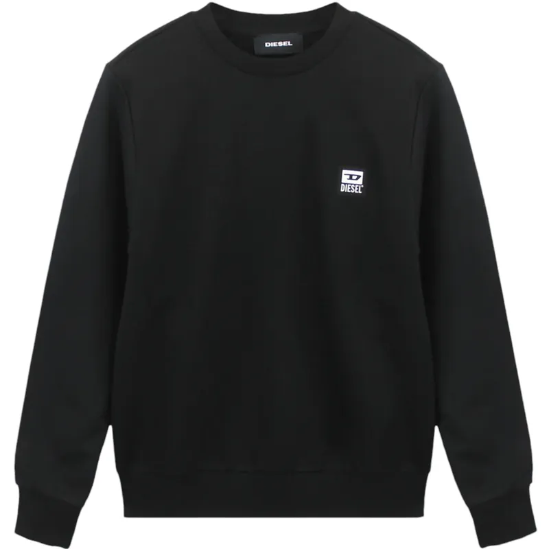 diesel s-girk-k12 mens sweatshirt black0