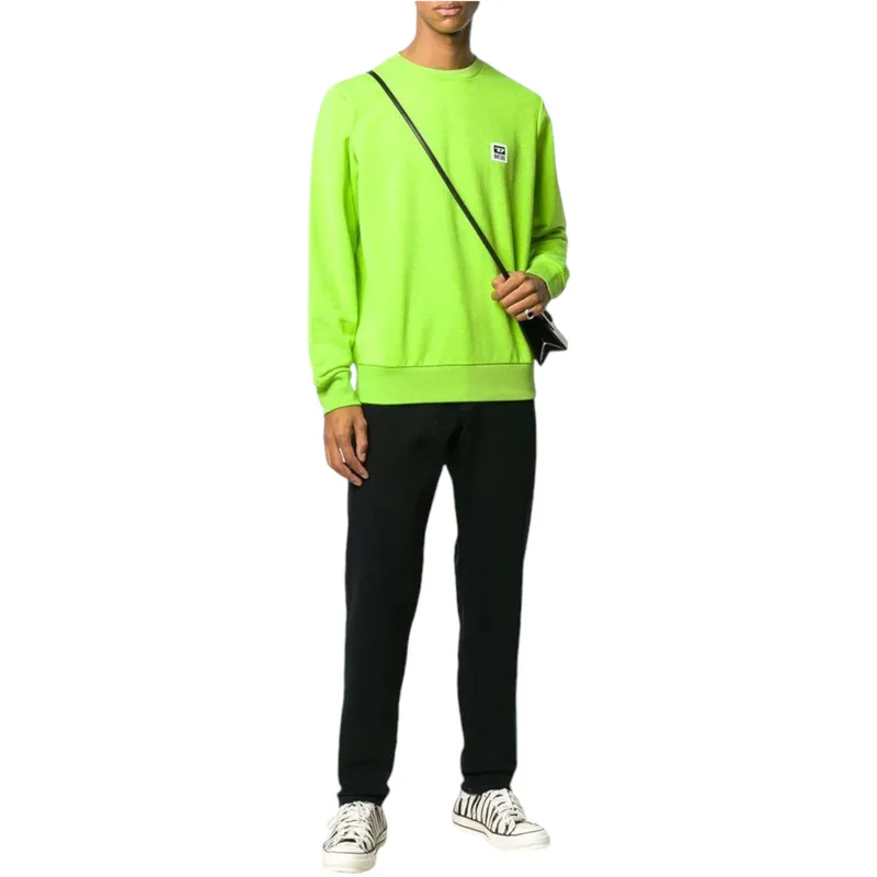 diesel s-girk-k12 mens sweatshirt green0