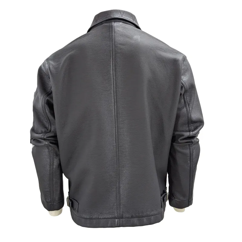 diesel j-dinos mens biker jacket collared regular fit black0