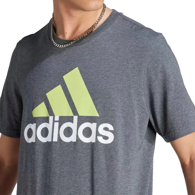 adidas ib8775 kids boys t shirts crew neck short sleeve charcoal grey0