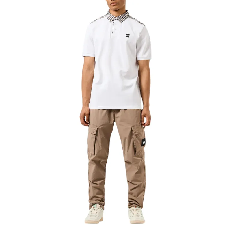 weekend offender costa mens polo shirts white0