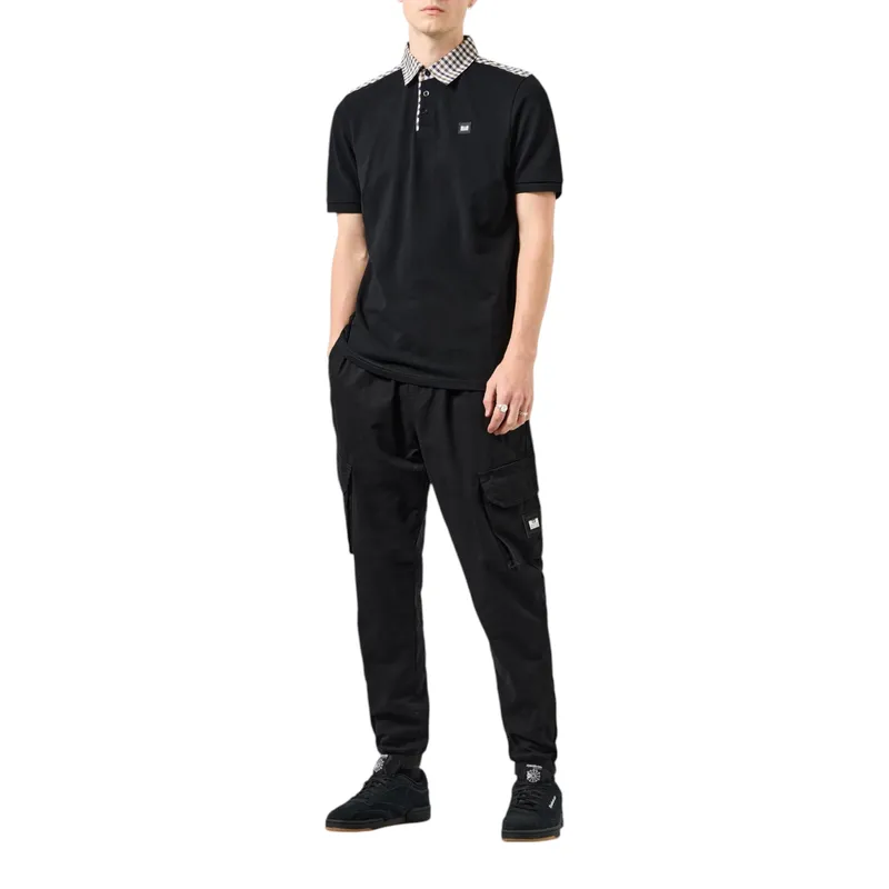 weekend offender costa mens polo shirts black0