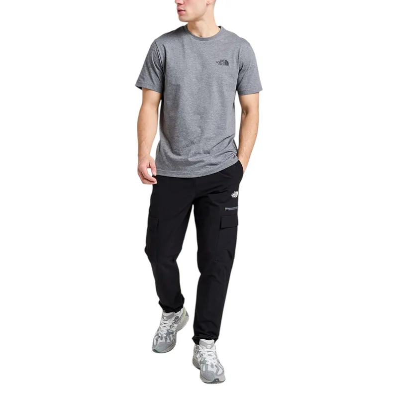 the north face t-shirt mens t shirt grey0