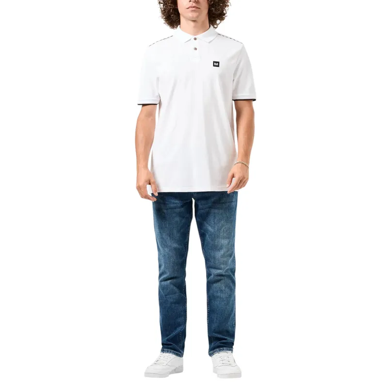 weekend offender mens sakai polo shirts white0
