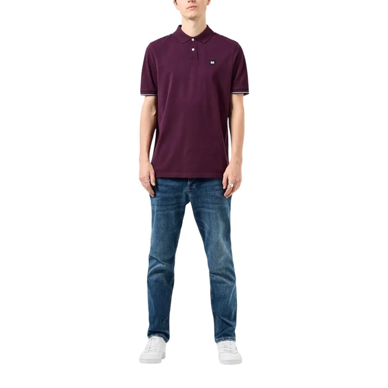 weekend offender mens sakai polo shirts maroon0