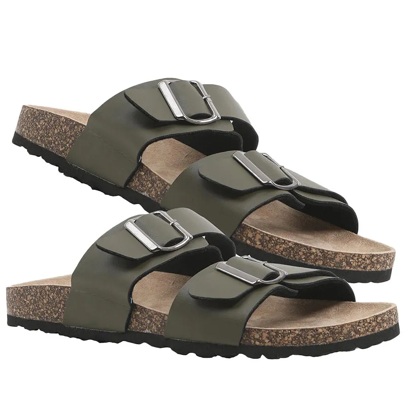 brave soul mens sandals beach pool sliders summer flip flops khaki0