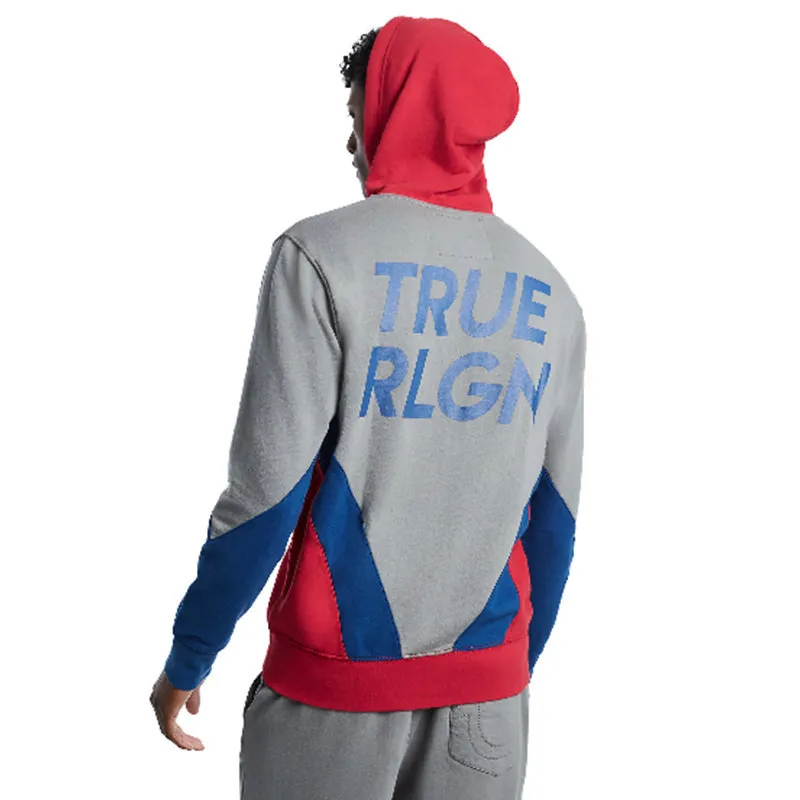 true religion 101957 mens casual hoodie track cotton top0