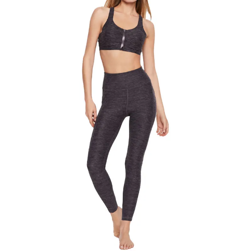 victoria secret womens yoga leggings stretch high rise charcoal0