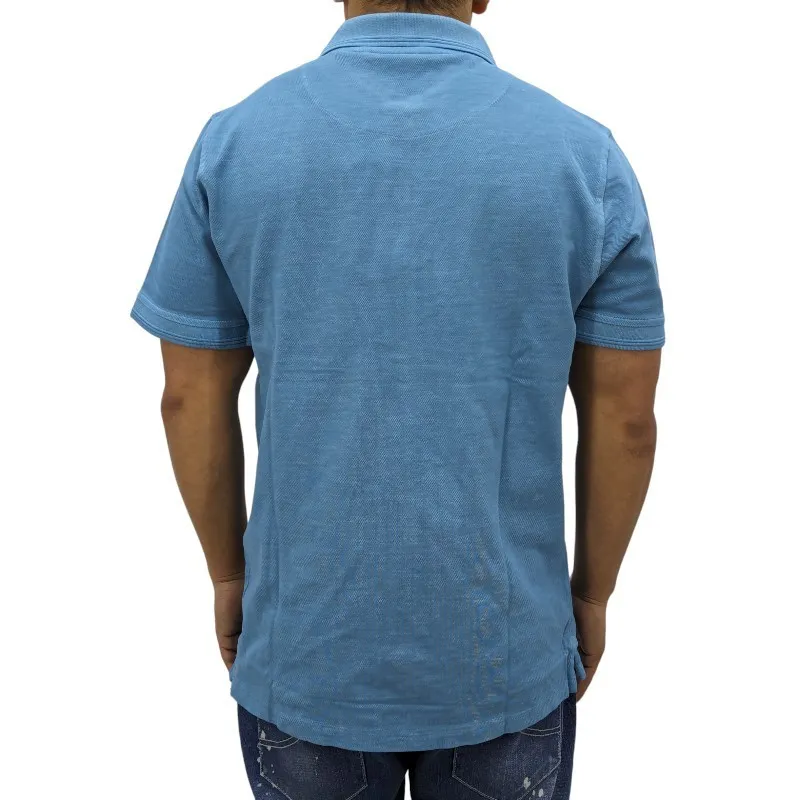 mens polo t shirts short sleeve casual summer golf tee sky blue0