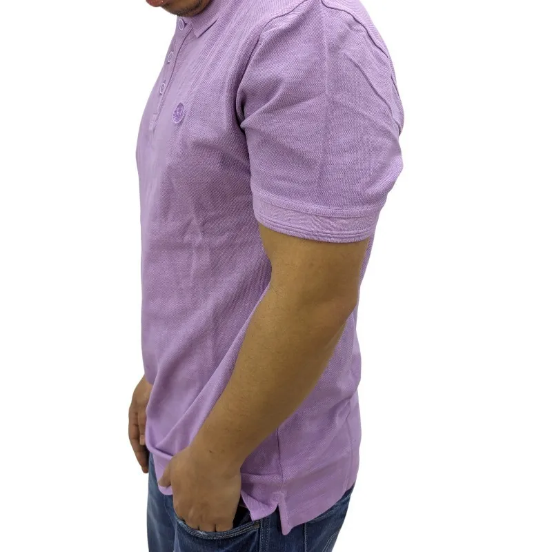 mens polo t shirts short sleeve casual summer golf tee violet0
