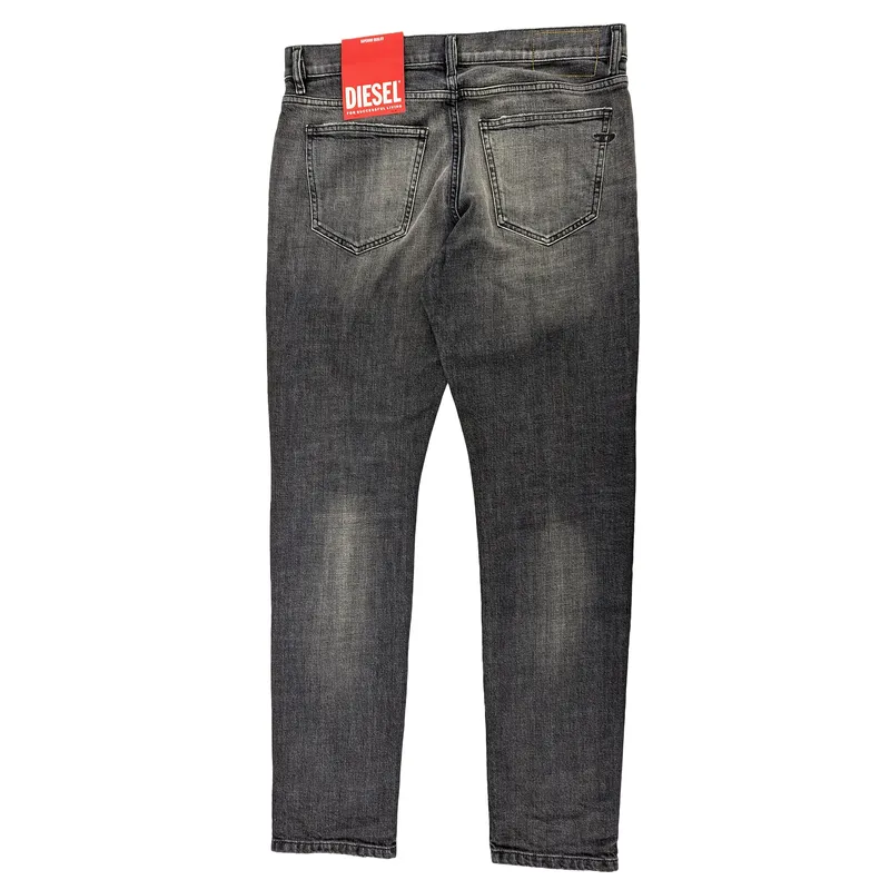 diesel 2019 d-strukt 09f07 mens denim jeans distressed slim fit0