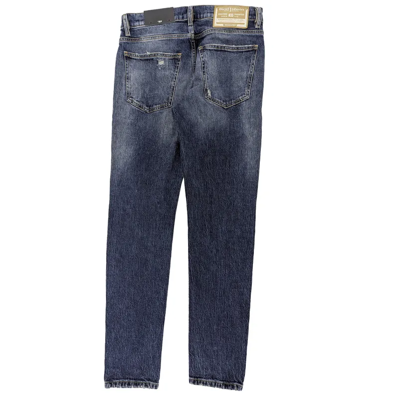 diesel 2019 d-strukt-r mens denim jeans slim fit mid waist0