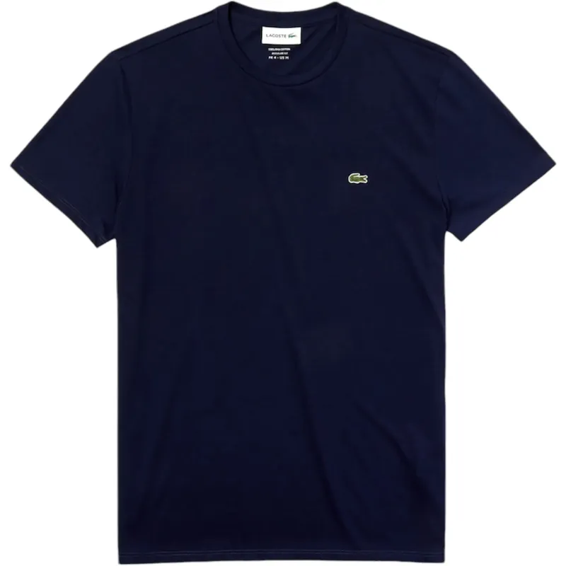 lacoste th6709 mens t shirts navy0