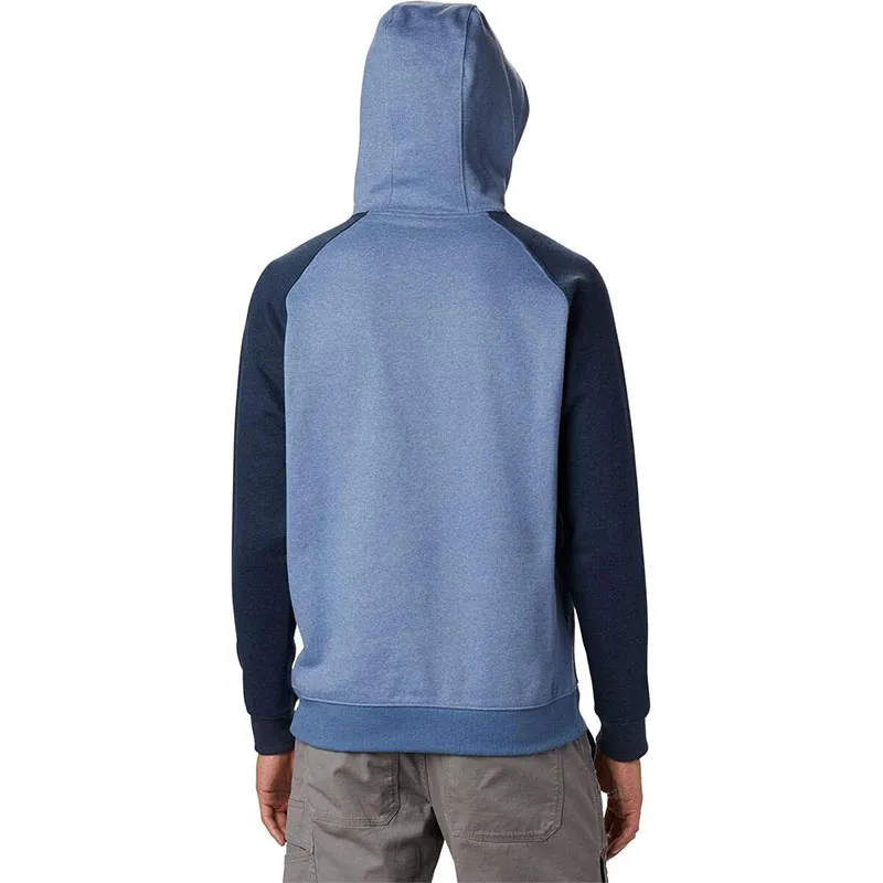 columbia hart mountain ii mens hoodies cotton jumpers light blue0