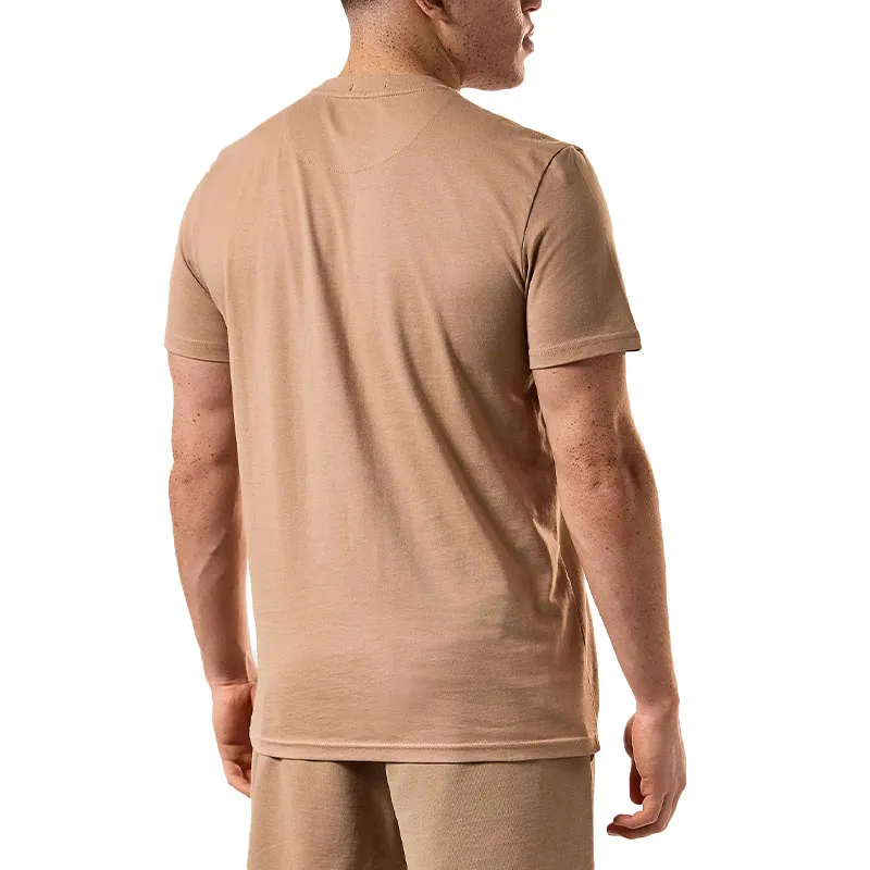 weekend offender mens t shirts beige and orange0