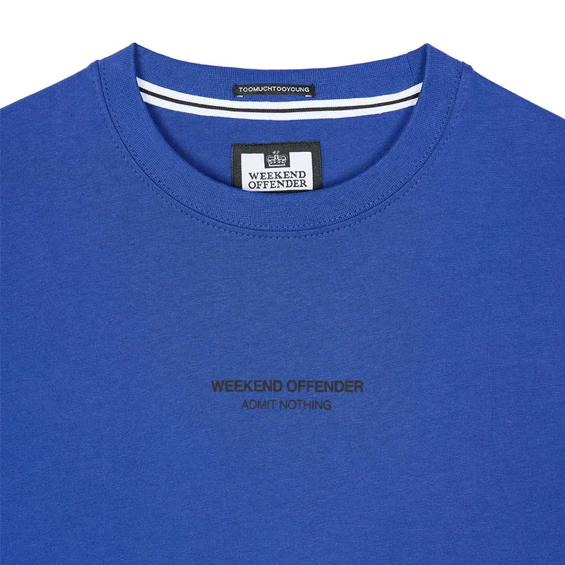 weekend offender mens t shirts royal blue0
