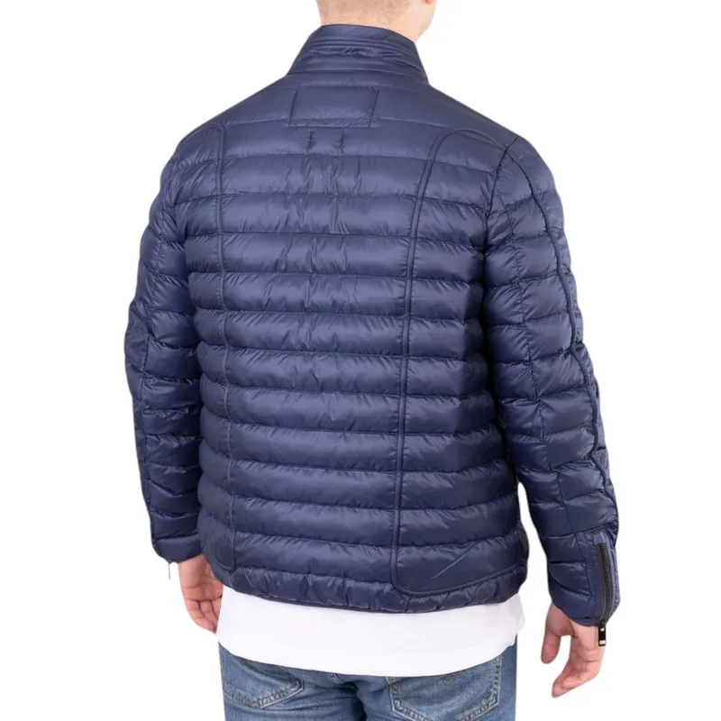 diesel hawk 0bhaz mens padded jacket regular fit navy0