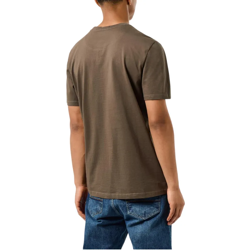 weekend offender mens t shirts plain cotton tops castle green0