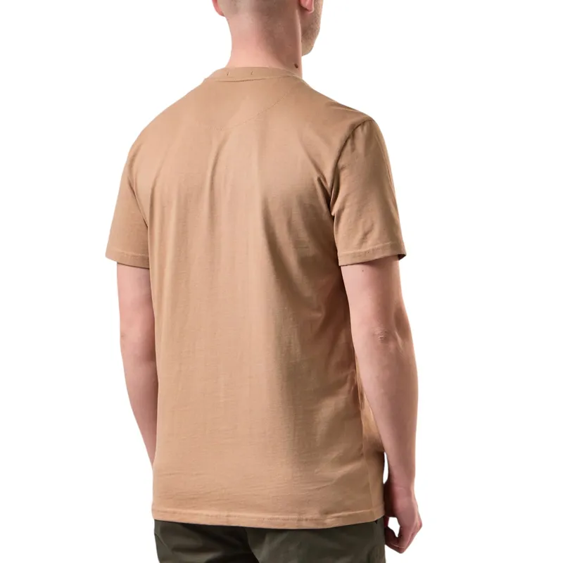weekend offender mens t shirts plain cotton tops beige0