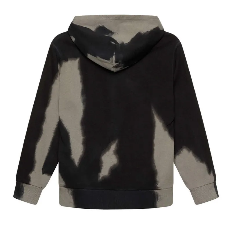 diesel smart unisex kids boys pullover hoodie crew neck black0