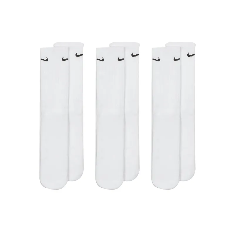 nike sx7664 mens crew socks everyday cushioned 3 pack dri-fit white0