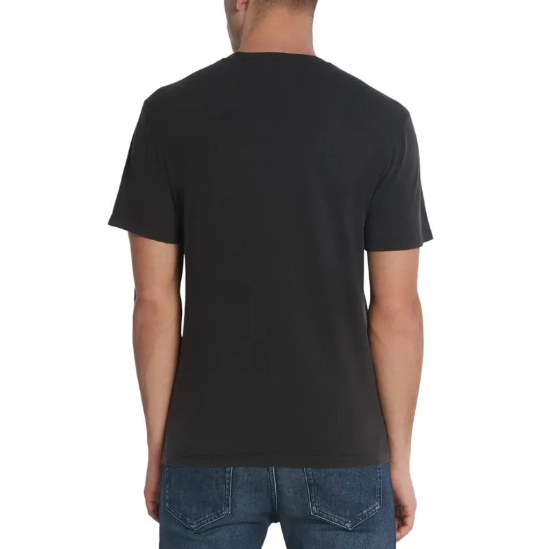 replay mens t shirts ride hard graphic regular fit black0